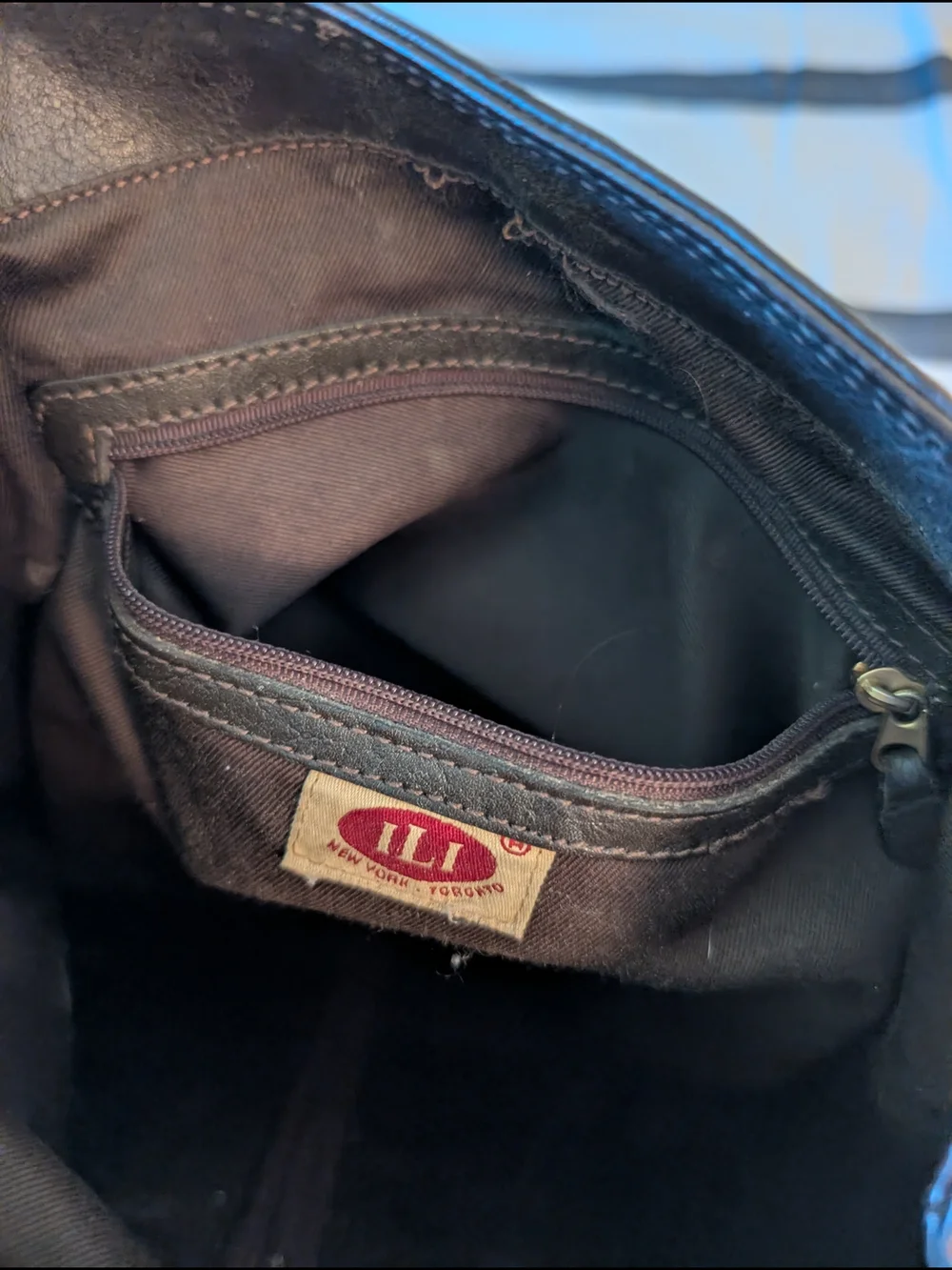 Classic Brown Leather Women’s Backpack Purse